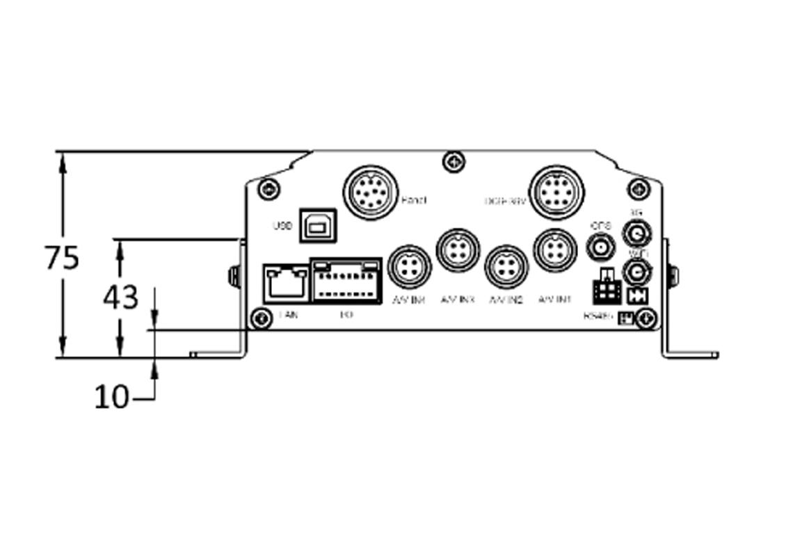 360° VISION : monitor intelligente per bus o pullman